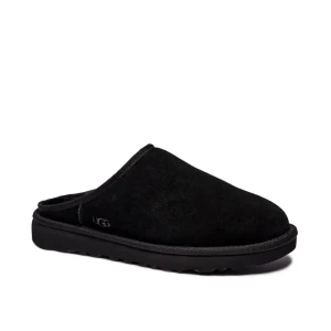 UGG Skórzane mule CLASSIC | z dodatkiem wełny
