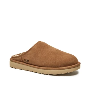 UGG Skórzane mule CLASSIC | z dodatkiem wełny