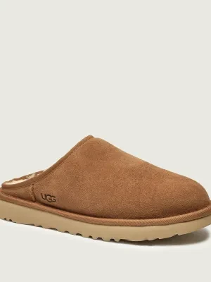 UGG Skórzane mule CLASSIC | z dodatkiem wełny