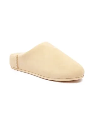 UGG Skórzane mule ELEA | z dodatkiem wełny