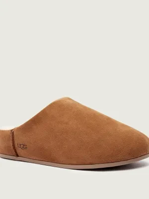 UGG Skórzane mule ELEA | z dodatkiem wełny