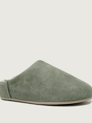 UGG Skórzane mule ELEA | z dodatkiem wełny