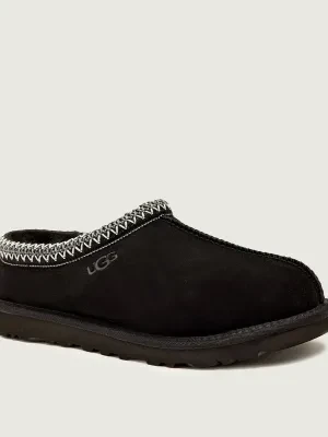 UGG Skórzane mule M TASMAN II | z dodatkiem wełny