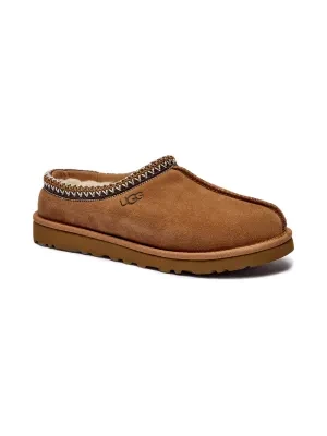 UGG Skórzane mule M TASMAN | z dodatkiem wełny