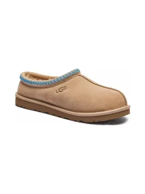 UGG Skórzane mule M TASMAN | z dodatkiem wełny