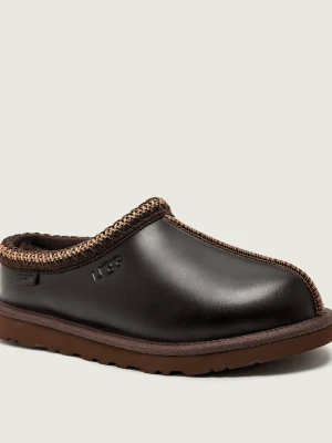 UGG Skórzane mule M TASMAN | z dodatkiem wełny