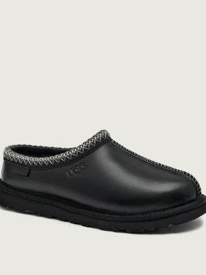 UGG Skórzane mule M TASMAN | z dodatkiem wełny