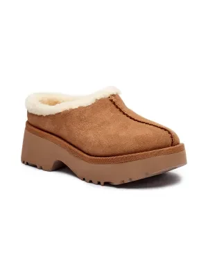 UGG Skórzane mule NEW HEIGHTS COZY