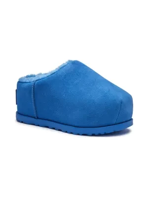 UGG Skórzane mule PUMPED SLIDE