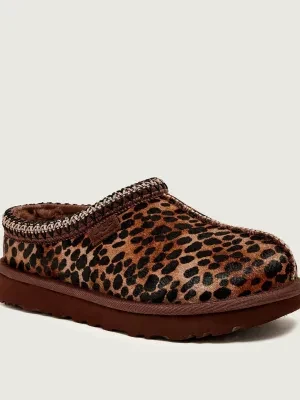 UGG Skórzane mule TASMAN CASPIAN | z dodatkiem wełny