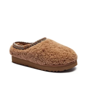 UGG Skórzane mule TASMAN MAXI CURLY