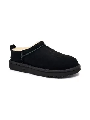 UGG Skórzane mule W CLASSIC MICRO | z dodatkiem wełny