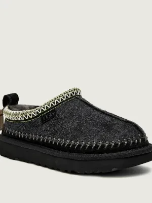 UGG Skórzane mule W TASMAN BIARRITZ | z dodatkiem wełny