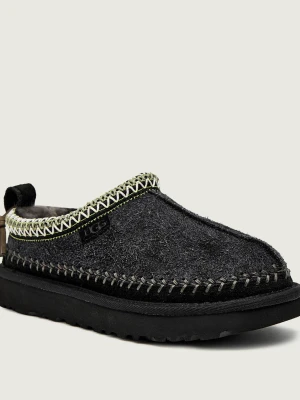 UGG Skórzane mule W TASMAN BIARRITZ | z dodatkiem wełny