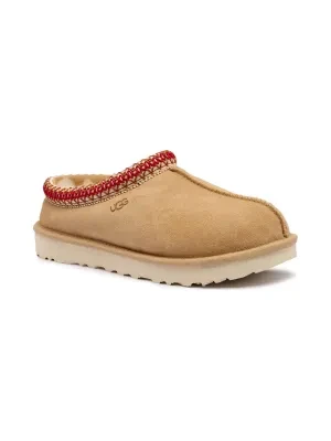 UGG Skórzane mule W TASMAN II | z dodatkiem wełny