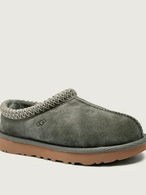 UGG Skórzane mule W TASMAN II | z dodatkiem wełny