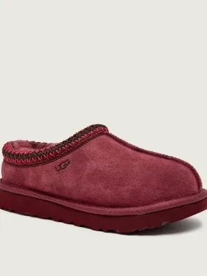 UGG Skórzane mule W TASMAN II | z dodatkiem wełny