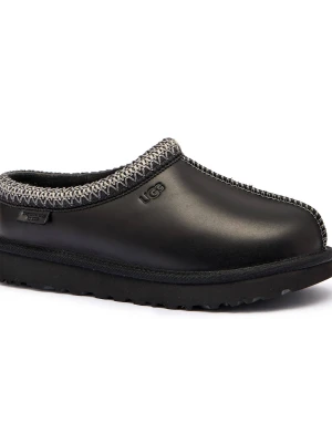 UGG Skórzane mule W TASMAN LTHR REGEN | z dodatkiem wełny