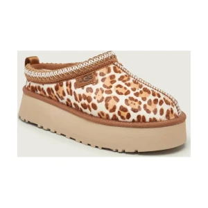 UGG Skórzane mule W TAZZ PLAINS | z dodatkiem wełny