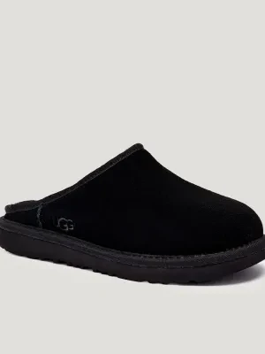 UGG Skórzane mule | z dodatkiem wełny