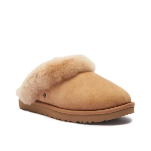 UGG Skórzane obuwie domowe CLASSIC SLIPPER II | z dodatkiem wełny