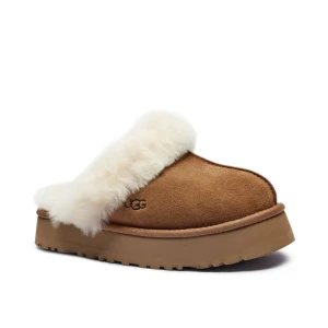 UGG Skórzane obuwie domowe DISQUETTE