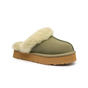 UGG Skórzane obuwie domowe DISQUETTE