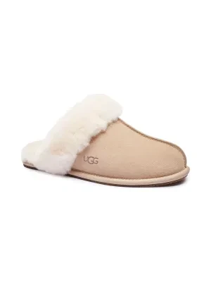 UGG Skórzane obuwie domowe SCUFFETTE II | z dodatkiem wełny
