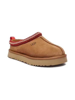 UGG Skórzane obuwie domowe TAZZ | z dodatkiem wełny