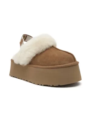 UGG Skórzane obuwie domowe W FUNKETTE