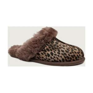 UGG Skórzane obuwie domowe W SCUFFETTE CASPIAN | z dodatkiem wełny