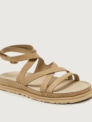 UGG Skórzane sandały GOLDENGAZE EMBOSSED