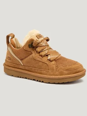 UGG Skórzane sneakersy K LOWMEL | shearling