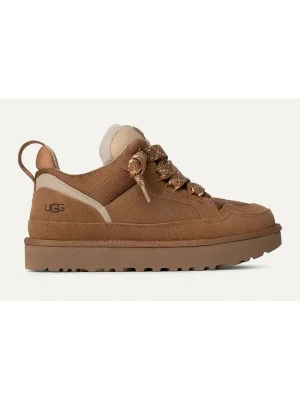 UGG Skórzane sneakersy "Lowmel" w kolorze jasnobrązowym rozmiar: 43