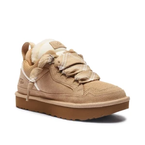 UGG Skórzane sneakersy LOWMEL | z dodatkiem wełny