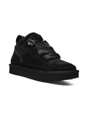 UGG Skórzane sneakersy LOWMEL | z dodatkiem wełny | shearling