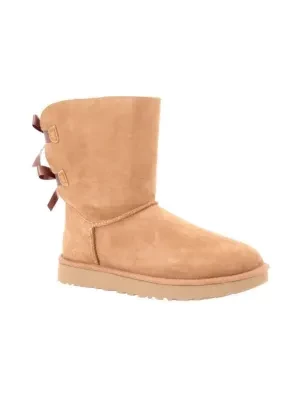 UGG Skórzane śniegowce Bailey Bow II | z dodatkiem wełny