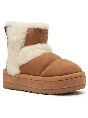 UGG Skórzane śniegowce CLASSIC CHILLAPEAK