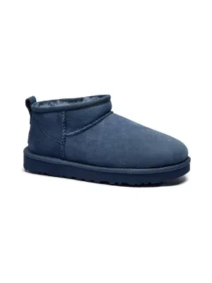 UGG Skórzane śniegowce Classic Heritage | z dodatkiem wełny