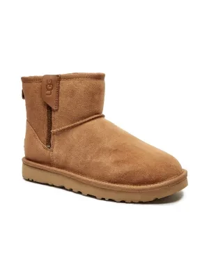 UGG Skórzane śniegowce CLASSIC MINI BAILEY