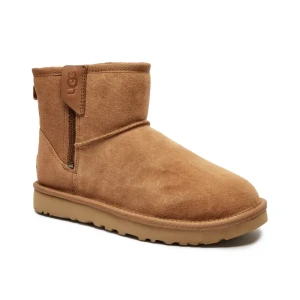 UGG Skórzane śniegowce CLASSIC MINI BAILEY