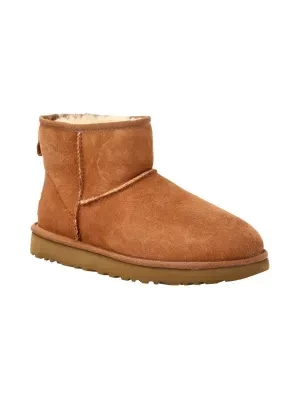 UGG Skórzane śniegowce Classic Mini II