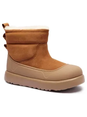 UGG Skórzane śniegowce CLASSIC MINI MOD