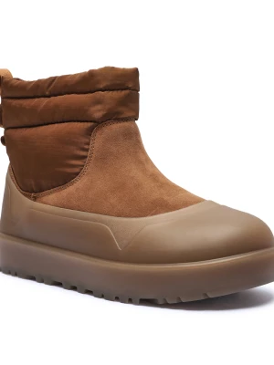 UGG Skórzane śniegowce CLASSIC MINI MOD