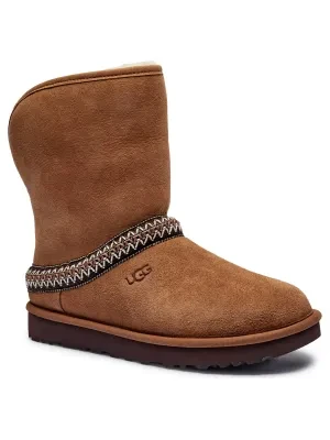 UGG Śniegowce CLASSIC SHORT CRESCENT | zamsz