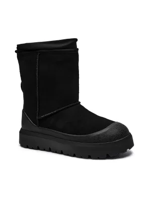 UGG Skórzane śniegowce CLASSIC SHORT WEATHER HYBRID