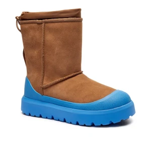 UGG Skórzane śniegowce CLASSIC SHORT WEATHER HYBRID