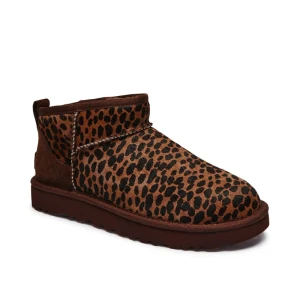 UGG Skórzane śniegowce CLASSIC ULTRA MINI CASPIAN | z dodatkiem wełny