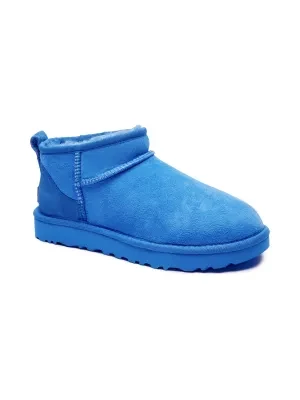 UGG Skórzane śniegowce CLASSIC ULTRA MINI | z dodatkiem wełny