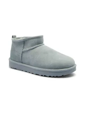 UGG Skórzane śniegowce CLASSIC ultra mini | z dodatkiem wełny